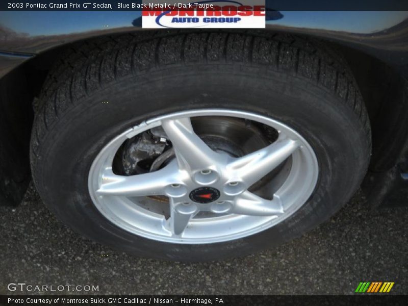 Blue Black Metallic / Dark Taupe 2003 Pontiac Grand Prix GT Sedan