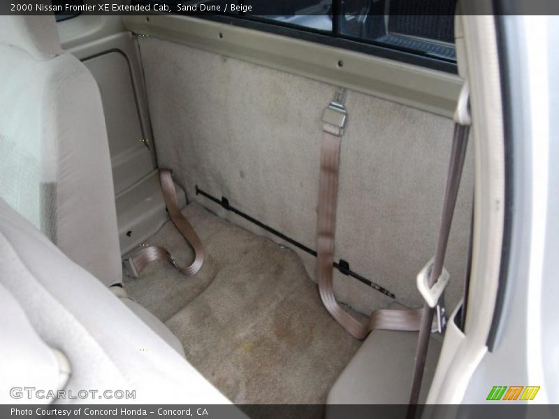 Sand Dune / Beige 2000 Nissan Frontier XE Extended Cab