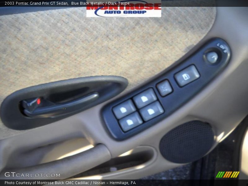 Blue Black Metallic / Dark Taupe 2003 Pontiac Grand Prix GT Sedan