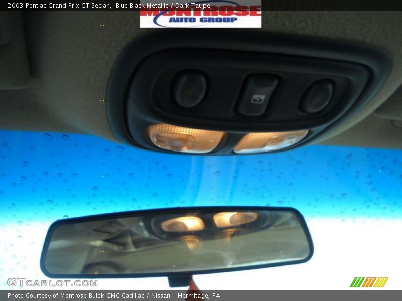 Blue Black Metallic / Dark Taupe 2003 Pontiac Grand Prix GT Sedan