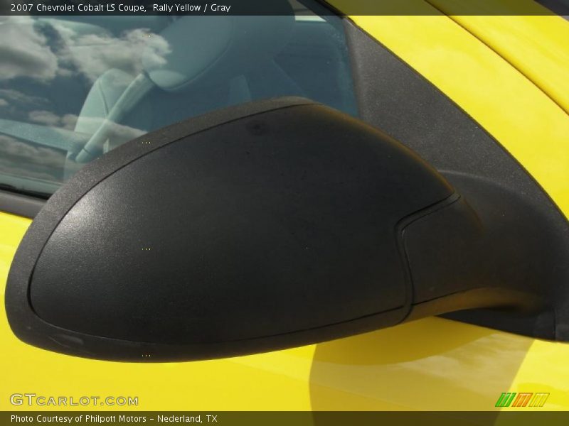 Rally Yellow / Gray 2007 Chevrolet Cobalt LS Coupe