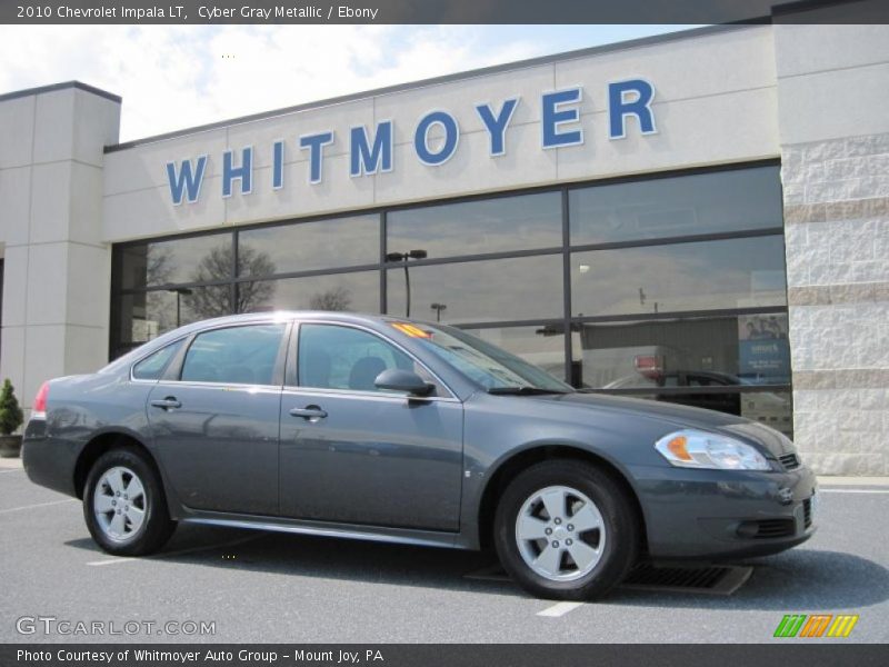Cyber Gray Metallic / Ebony 2010 Chevrolet Impala LT