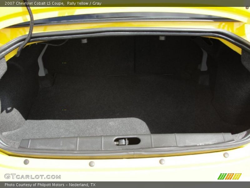 Rally Yellow / Gray 2007 Chevrolet Cobalt LS Coupe
