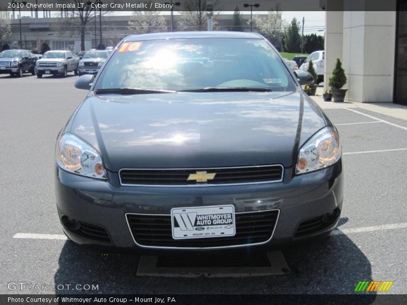 Cyber Gray Metallic / Ebony 2010 Chevrolet Impala LT