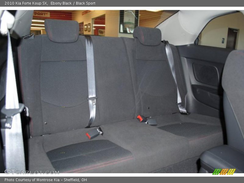 Ebony Black / Black Sport 2010 Kia Forte Koup SX