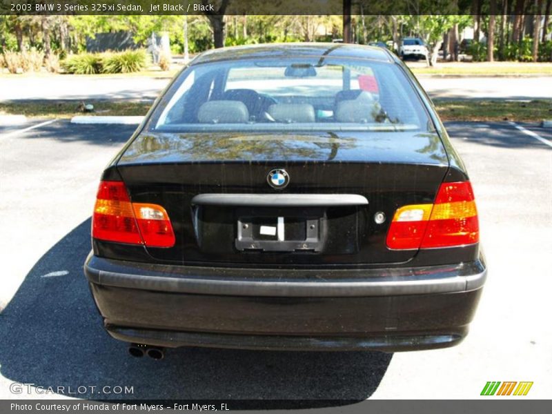 Jet Black / Black 2003 BMW 3 Series 325xi Sedan