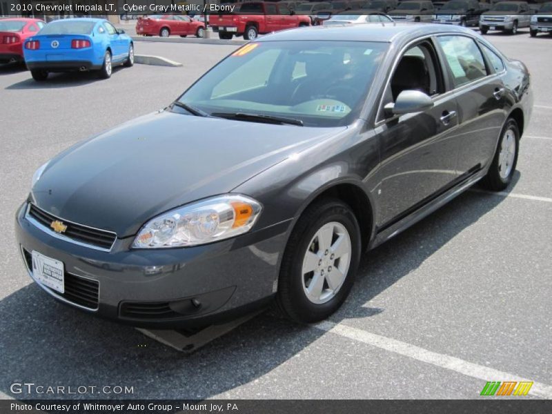 Cyber Gray Metallic / Ebony 2010 Chevrolet Impala LT