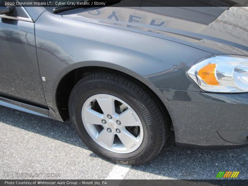 Cyber Gray Metallic / Ebony 2010 Chevrolet Impala LT
