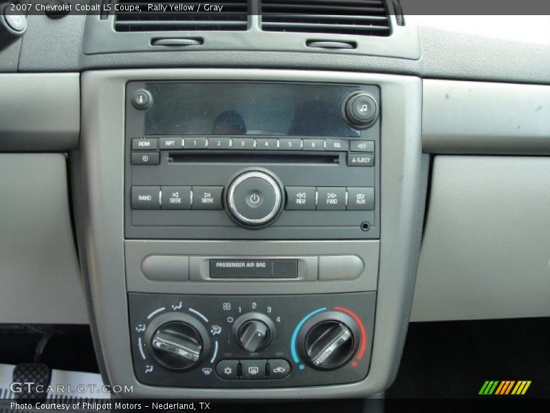 Rally Yellow / Gray 2007 Chevrolet Cobalt LS Coupe