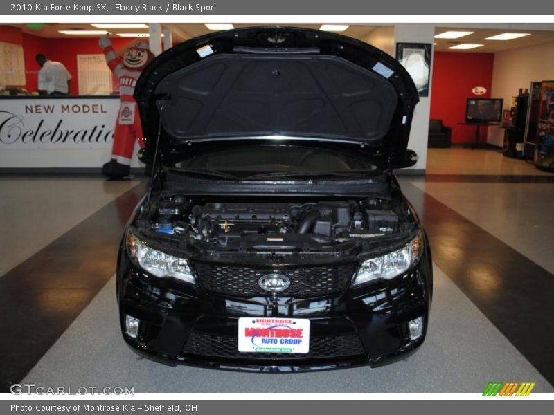 Ebony Black / Black Sport 2010 Kia Forte Koup SX