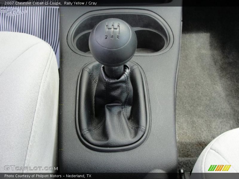 Rally Yellow / Gray 2007 Chevrolet Cobalt LS Coupe