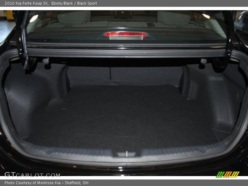 Ebony Black / Black Sport 2010 Kia Forte Koup SX