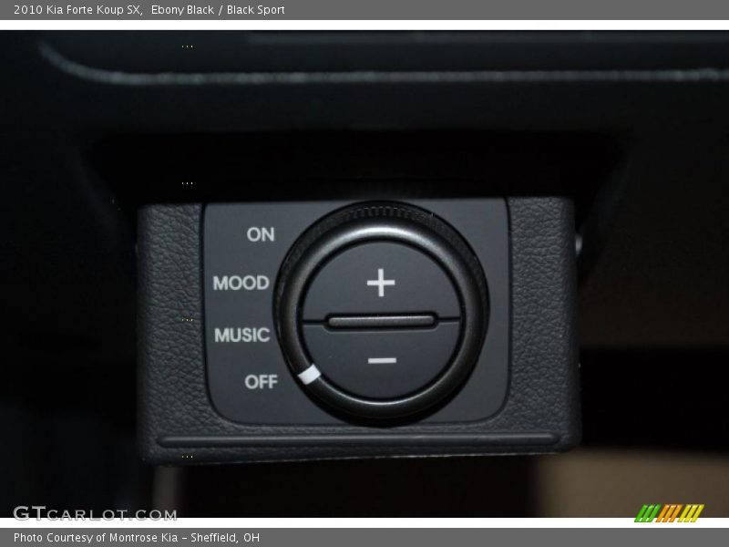 Ebony Black / Black Sport 2010 Kia Forte Koup SX