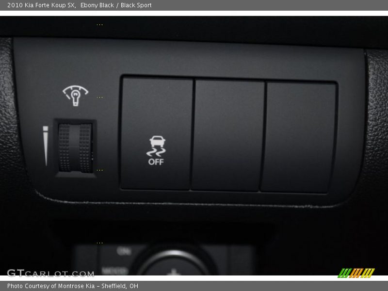 Ebony Black / Black Sport 2010 Kia Forte Koup SX