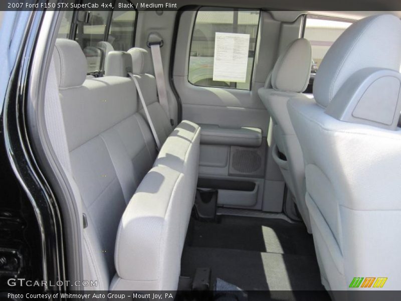 Black / Medium Flint 2007 Ford F150 STX SuperCab 4x4