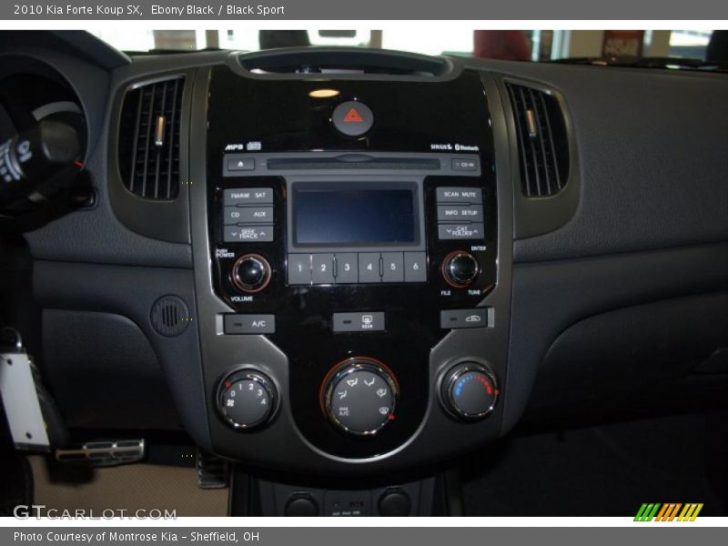 Ebony Black / Black Sport 2010 Kia Forte Koup SX