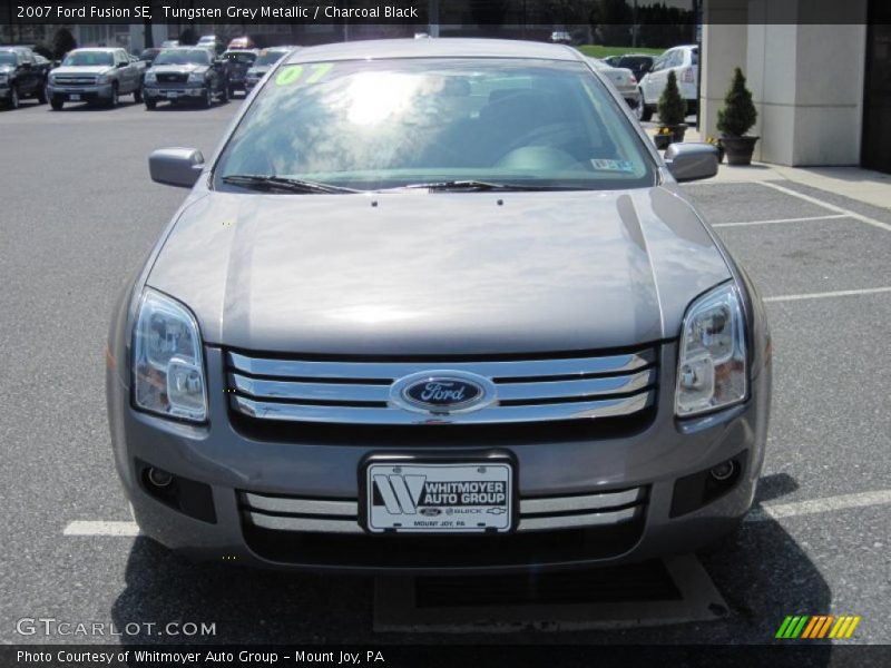 Tungsten Grey Metallic / Charcoal Black 2007 Ford Fusion SE