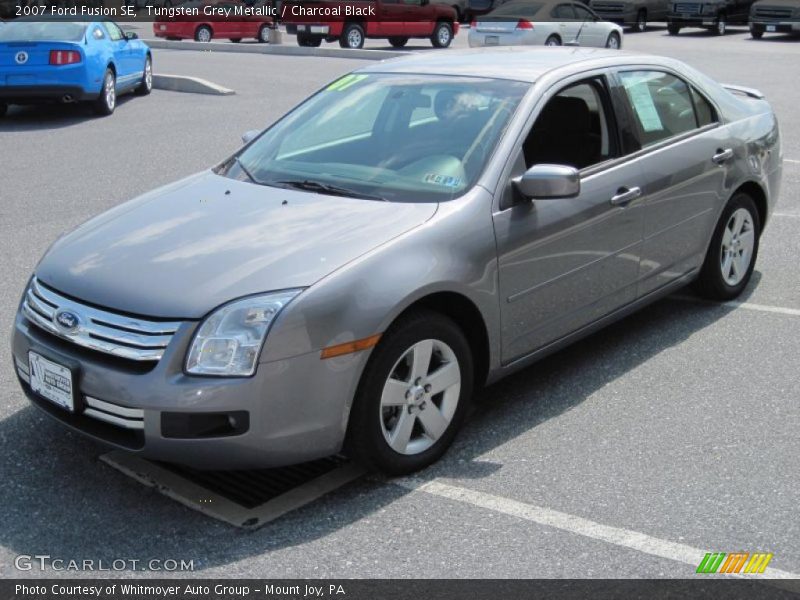 Tungsten Grey Metallic / Charcoal Black 2007 Ford Fusion SE