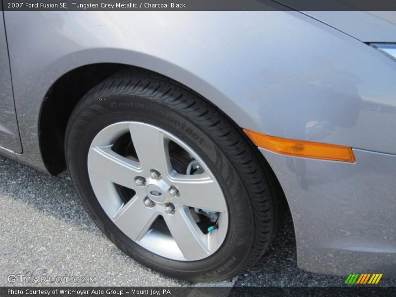 Tungsten Grey Metallic / Charcoal Black 2007 Ford Fusion SE