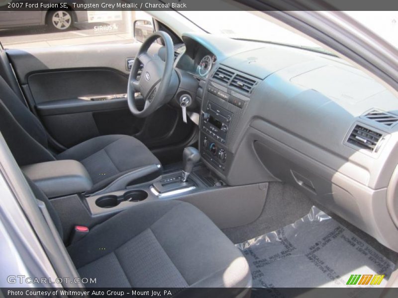 Tungsten Grey Metallic / Charcoal Black 2007 Ford Fusion SE
