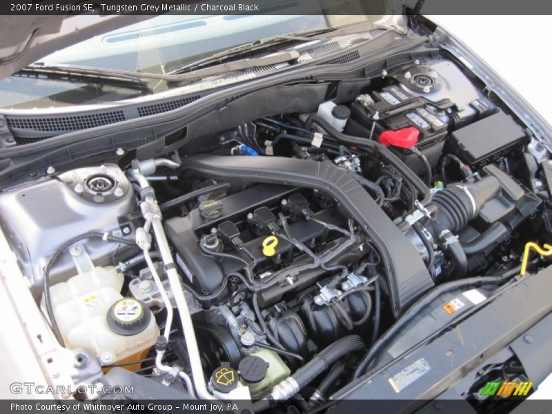 Tungsten Grey Metallic / Charcoal Black 2007 Ford Fusion SE