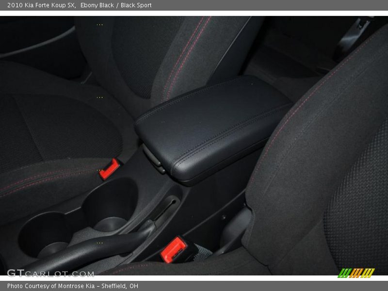 Ebony Black / Black Sport 2010 Kia Forte Koup SX