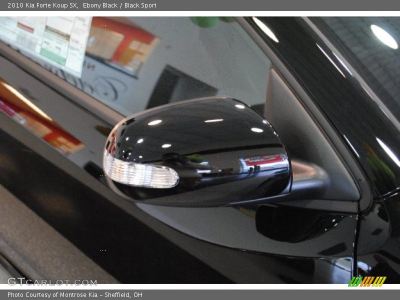 Ebony Black / Black Sport 2010 Kia Forte Koup SX