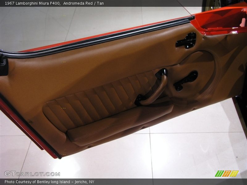 Andromeda Red / Tan 1967 Lamborghini Miura P400