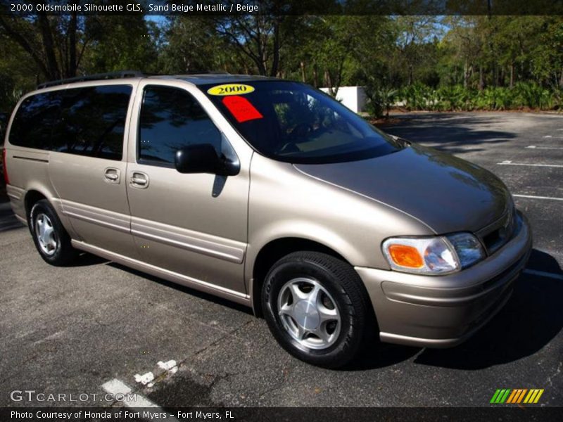Sand Beige Metallic / Beige 2000 Oldsmobile Silhouette GLS