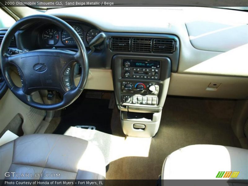 Sand Beige Metallic / Beige 2000 Oldsmobile Silhouette GLS