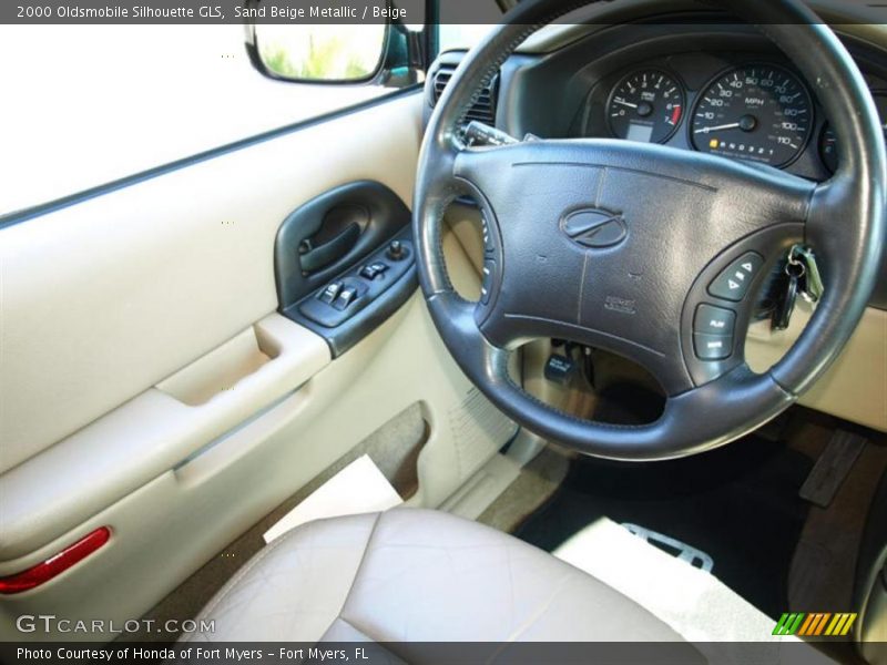 Sand Beige Metallic / Beige 2000 Oldsmobile Silhouette GLS