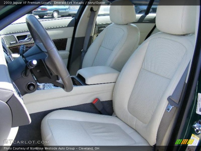 Emerald Fire Metallic / Ivory/Oyster 2009 Jaguar XF Premium Luxury