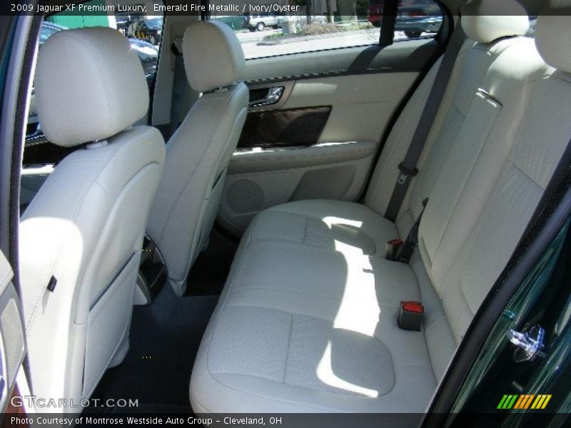 Emerald Fire Metallic / Ivory/Oyster 2009 Jaguar XF Premium Luxury