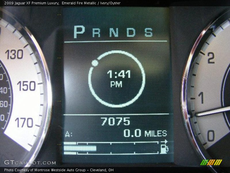Emerald Fire Metallic / Ivory/Oyster 2009 Jaguar XF Premium Luxury
