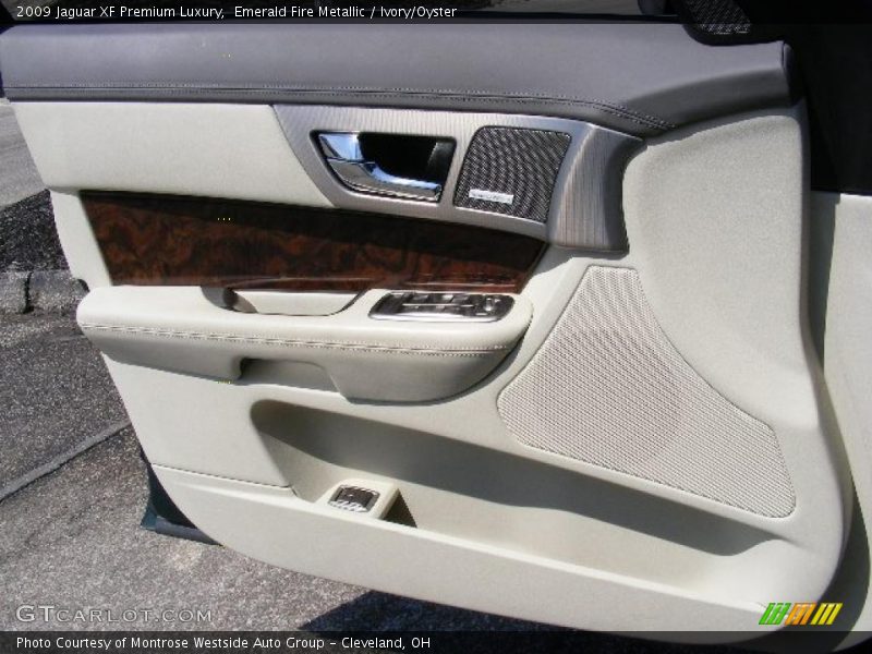 Emerald Fire Metallic / Ivory/Oyster 2009 Jaguar XF Premium Luxury