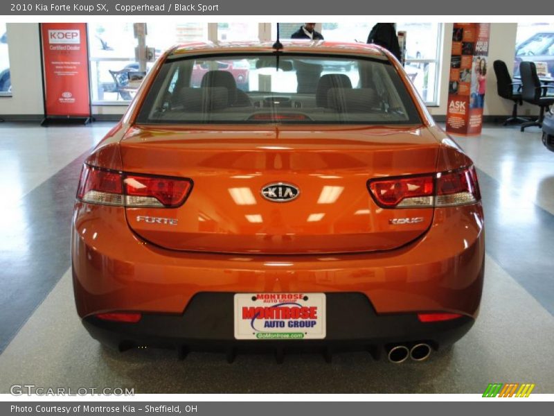 Copperhead / Black Sport 2010 Kia Forte Koup SX