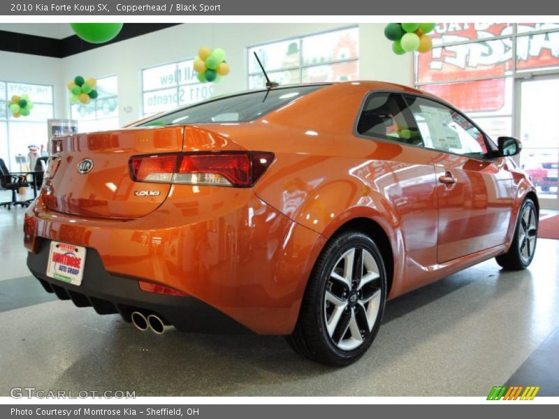 Copperhead / Black Sport 2010 Kia Forte Koup SX