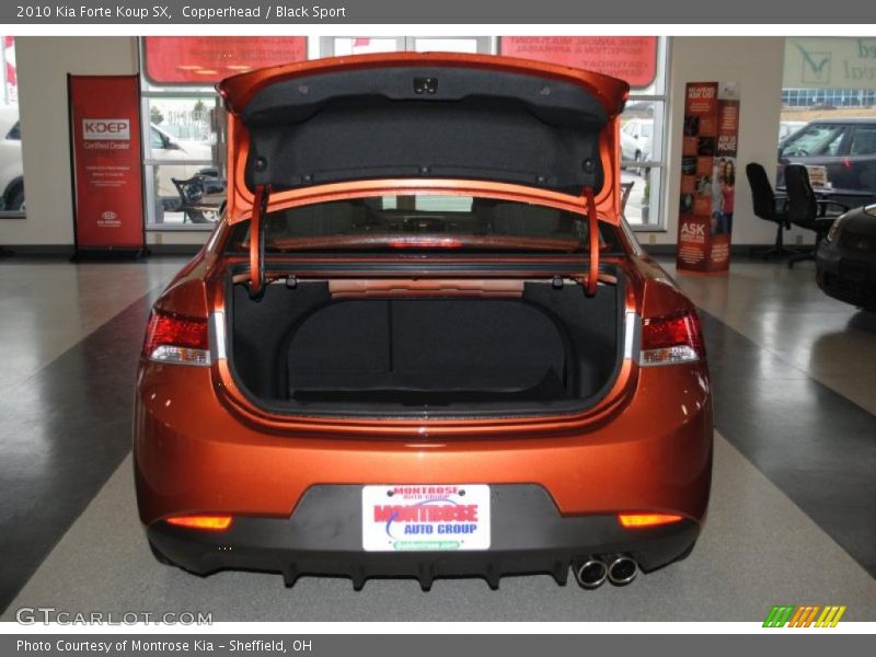 Copperhead / Black Sport 2010 Kia Forte Koup SX