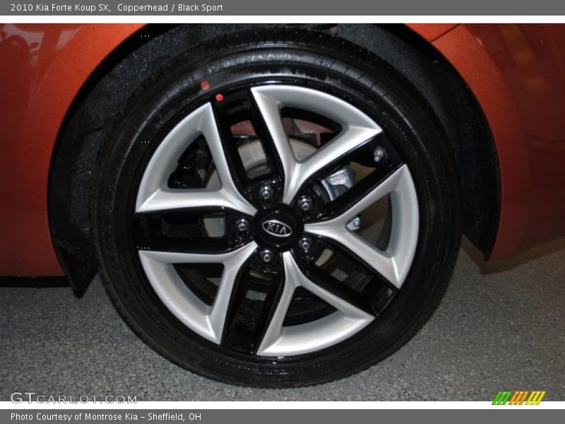 Copperhead / Black Sport 2010 Kia Forte Koup SX