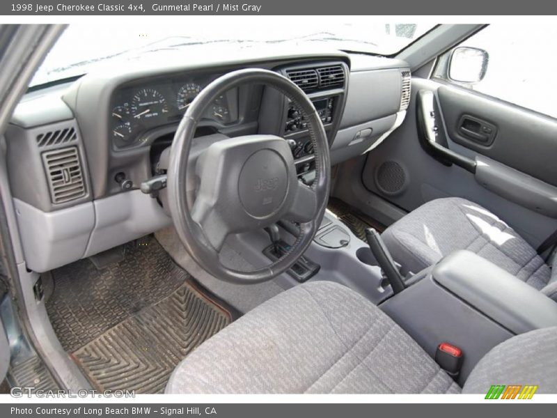 Gunmetal Pearl / Mist Gray 1998 Jeep Cherokee Classic 4x4