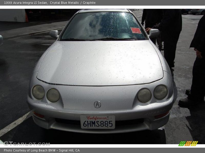 Crystal Blue Metallic / Graphite 1999 Acura Integra LS Sedan