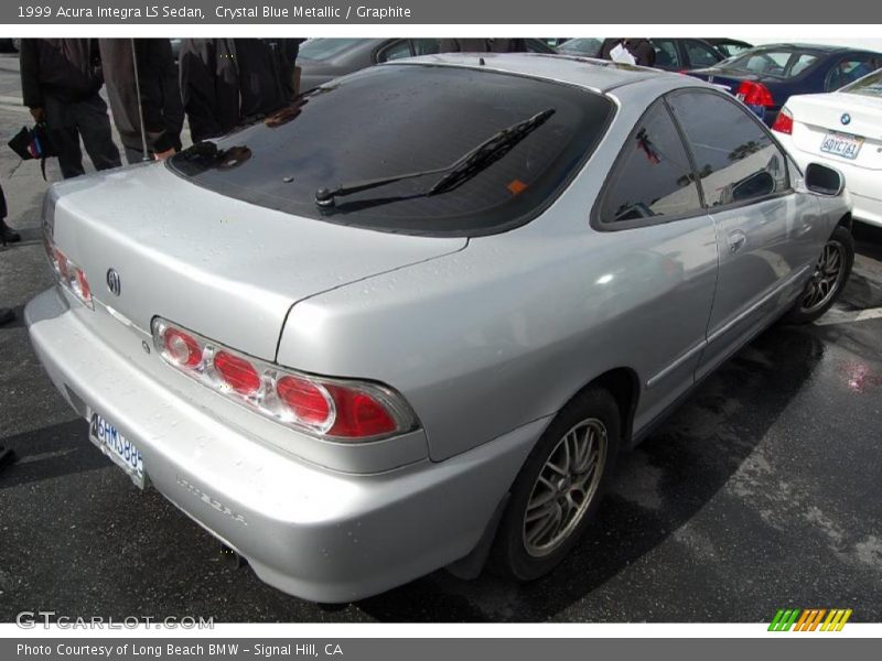 Crystal Blue Metallic / Graphite 1999 Acura Integra LS Sedan