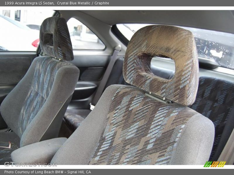 Crystal Blue Metallic / Graphite 1999 Acura Integra LS Sedan