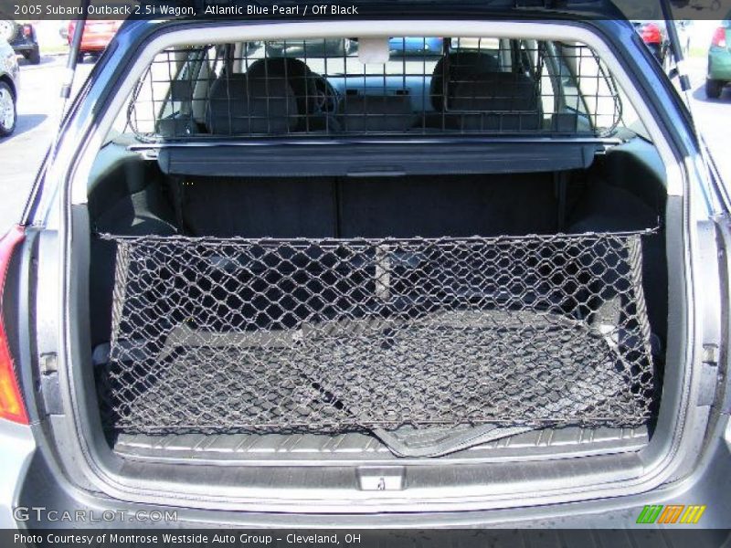 Atlantic Blue Pearl / Off Black 2005 Subaru Outback 2.5i Wagon