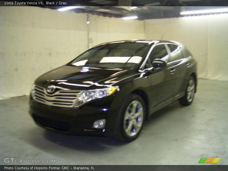 Black / Gray 2009 Toyota Venza V6