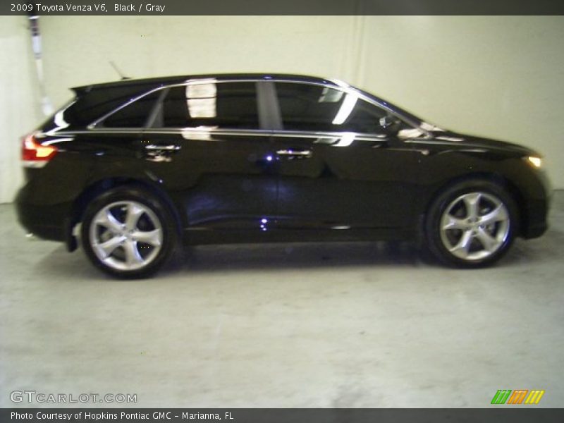 Black / Gray 2009 Toyota Venza V6