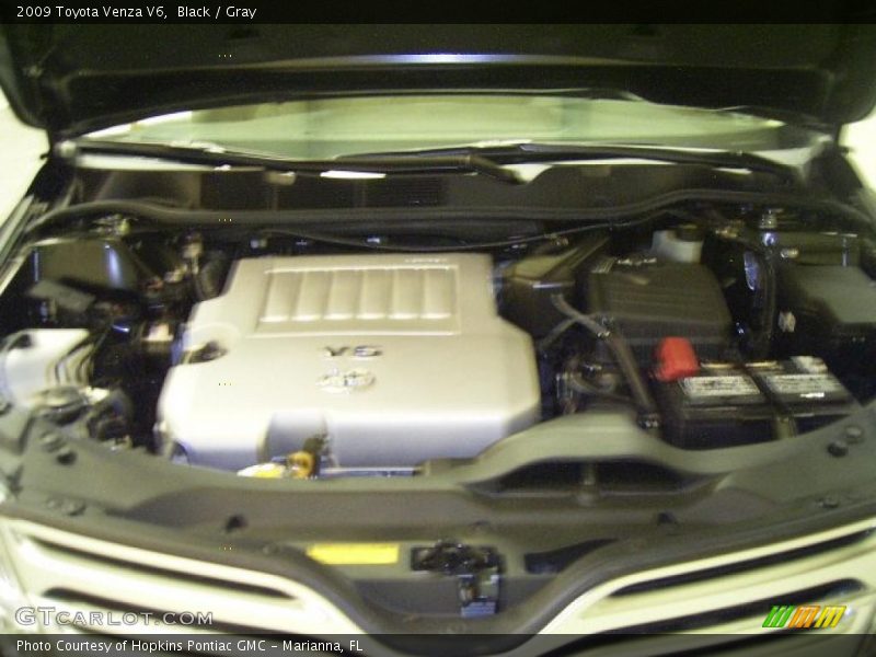 Black / Gray 2009 Toyota Venza V6
