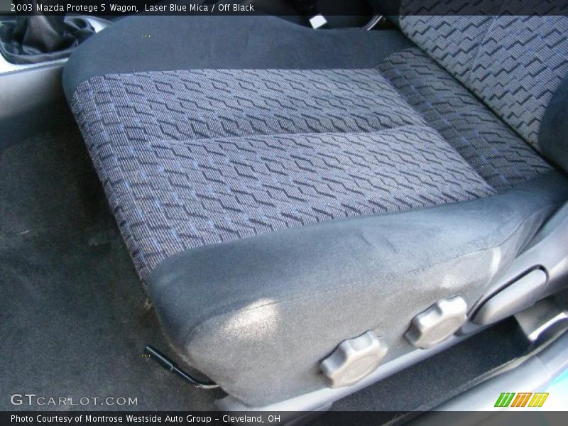Laser Blue Mica / Off Black 2003 Mazda Protege 5 Wagon