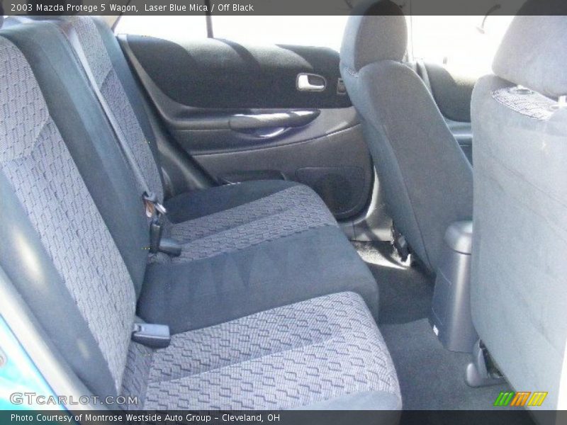 Laser Blue Mica / Off Black 2003 Mazda Protege 5 Wagon