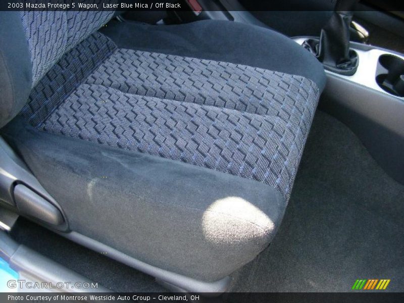 Laser Blue Mica / Off Black 2003 Mazda Protege 5 Wagon